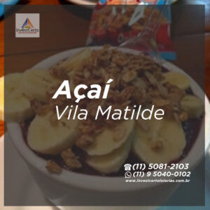 Açai Vila Matilde, acai na vila matilde