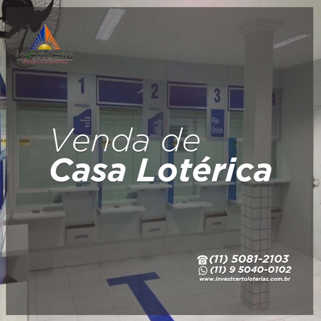 venda de casa loterica